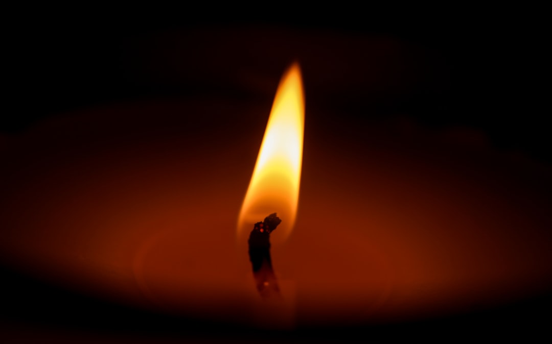 Photo Candle, Flame